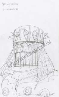 Walt Simonson - Baron Karza - Micronauts