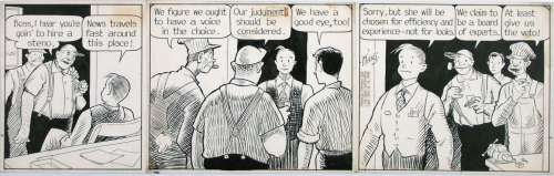 Frank King | 4.) Gasoline Alley Daily Strip Jan. 29,… | Galerie Laqua