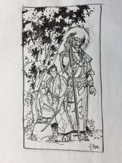 Hub | Dessin original  - Projet pour sérigraphie  - Okko | Catawiki