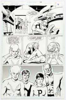 Curt Swan and Joe Rubenstein L.E.G.I.O.N. ’94 Annual #5 Story Page 7 Original Art (DC, 1994). This page from a - | Heritage