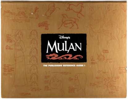Mulan Publishing Reference Guide (Walt Disney, 1996). This is an extremely rare (and comprehensive) sneak peek - | Heritage