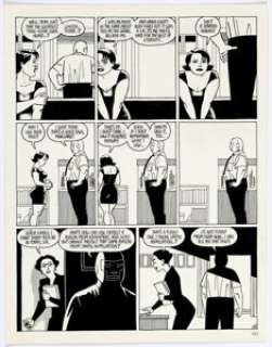 Jaime Hernandez Love and Rockets #50 "Bob Richardson, Part 3" Page 33 Maggie Original Art - | Heritage