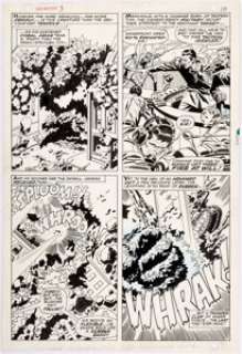 John Buscema and Frank Giacoia Sub-Mariner #3 Page 7 Original Art (Marvel, 1968).... | Heritage
