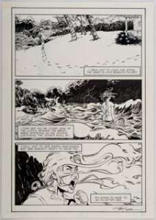 Terry Moore Strangers in Paradise #5 Story Page 3 Katchoo Original Art (Abstract Studio, 1995). From the - | Heritage