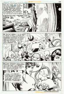 Joe Staton and John Calnan Legion of Super-Heroes #260 Partial Story Original Art Group of 8 (DC, 1980). Having - | Heritage