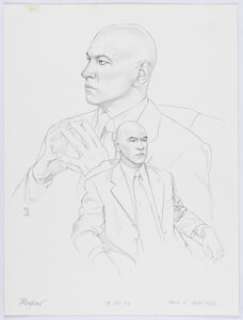 Mike Mayhew "Prof X Montage" Illustration Original Art (2006). A stately and intellectual Professor - | Heritage