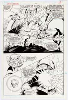 Gil Kane and Mark Farmer The Green Lantern Corps #224 Page 11 Original Art (DC, 1988).... | Heritage