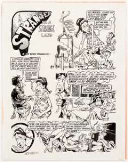 Bruce Bolinger Stranger in a Strange Land Complete 2-Page Story Original Art (Rip Off Press, 1991).... (Total: 2 Original Art)