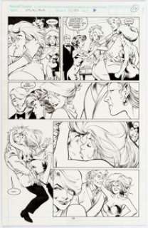 Alan Davis and Mark Farmer Excalibur #55 Page 14 Original Art (Marvel, 1992).... | Heritage