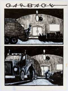 Jerry Moriarty Garbage Complete 1-Page Story Original Art (c. 1980s).... | Heritage