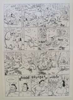 Cromheecke, Luc | Original (test) page + signed colour print  - Jerom  - (2015) | Catawiki