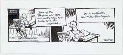 Gary Brookins Shoe Daily Comic Strip Original Art (King Features, 2017).... | Heritage