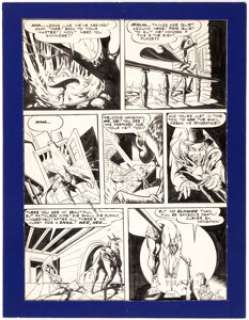 Bob Fujitani Pep Comics #44 Story Page 7 Original Art (Archie Comics, 1943)....