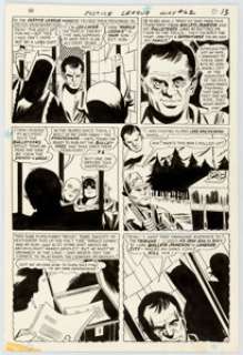 Mike Sekowsky and George Roussos Justice League of America #62 Page 13 Original Art (DC, 1968).... | Heritage