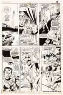 George Tuska and Sam Grainger Sub-Mariner #41 Story Page 14 Original Art (Marvel, 1971).... | Heritage