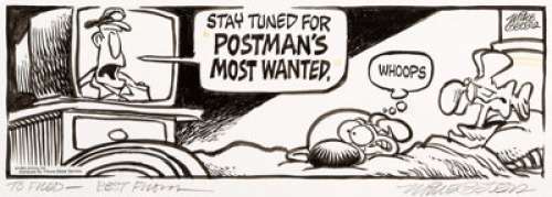 Mike Peters Mother Goose and Grimm Daily Comic Strip Original Art (Tribune Media Services, 1993)....