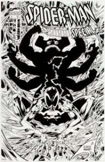 Joe St. Pierre and Jimmy Palmiotti - Spider-Man 2099 Illustration Original Art (Marvel, 1994).... | Heritage