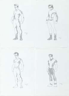 Mike McKone Beast Boy from the Teen Titans Illustration Original Art (2003).... (Total: 4 Original Art)