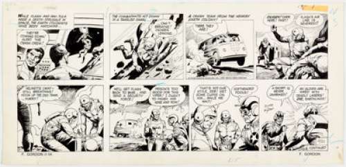 Dan Barry and Bob Fujitani Flash Gordon Sunday Comic Strip Original Art dated 10-22-78 (King Features, 1978).... | Heritage