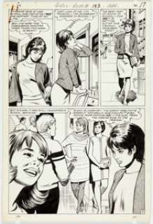 John Rosenberger Girls Romances #133 Partial Story Original Art Group of 16 (DC, 1968).... (Total: 16 Original Art) | Heritage