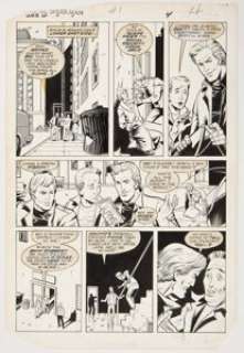 Greg LaRocque and Jim Mooney Web of Spider-Man #1 Story Page 5 Original Art (Marvel, 1985).... | Heritage