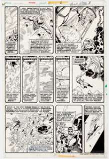 George Pérez and Fred Kida Inhumans #2 Story Page 3 Original Art (Marvel, 1975).... | Heritage