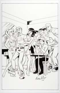 Andrew Pepoy Another Day in Riverdale Original Art (Archie Comics, 2016).... | Heritage