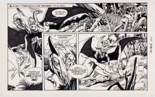 Gil Kane Star Hawks Daily Comic Strip Original Art dated 5-15-78 (NEA, 1978).... | Heritage