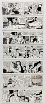 Bill Ziegler and Jim Armstrong Mary Worth Daily Comic Strip Original Art Group of 106 (News America Syndicate, 198... (Total: 106 Original Art) | Heritage