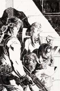 Jim Lee Scooby Apocalypse #3 Cover Original Art (DC, 2016).... | Heritage