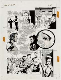  - Adam Hughes and Karl Story Star Trek: Debt of Honor Story Page 69 Original Art (DC, 1992)....