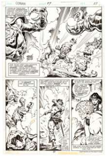 John Buscema and Ernie Chan Conan The Barbarian #99 Story Page 15 Bêlit Original Art (Marvel, 1979).... | Heritage