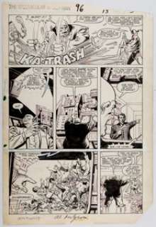 Al Milgrom and Jim Mooney Spectacular Spider-Man #96 Story Page 9 Original Art (Marvel, 1984).... | Heritage