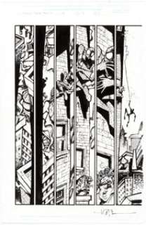  - Ted McKeever Ultimate Marvel Team-Up #12 Page 4 Original Art (Marvel, 2002)....