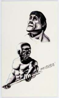 Richard Corben - Two Illustrations Original Art (c. 1980s).... | Heritage