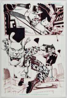 Howard Chaykin American Flagg!: The Definitive Edition #1 Story Page 10 Original Art (Image Comics/Dynamic Forces,... | Heritage