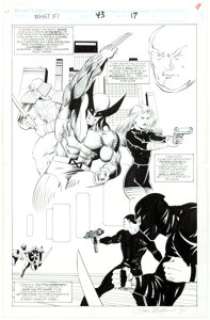  - Scott Clark and Steve Montano What If...? #43 Page 17 Original Art (Marvel Comics, 1992)....
