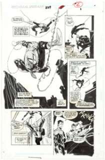 Sal Buscema and Bill Sienkiewicz Spectacular Spider-Man #229 Story Page 6 Original Art (Marvel Comics, 1995).... | Heritage