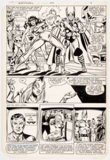 Al Milgrom and Joe Sinnott The Avengers #230 Page 6 Original Art (Marvel, 1983).... | Heritage