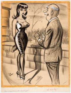 Bill Ward Laugh Digest June-1963 Single Panel Gag Cartoon Illustration Original Art (Humorama, 1963).... | Heritage