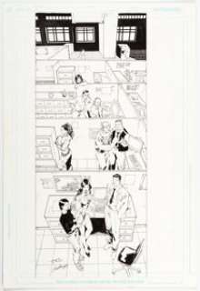  - Ed and Mariah Benes Superman Original Art (2005)....