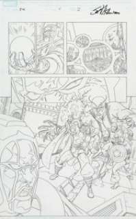 Scott Kolins Avengers: Earth’s Mightiest Heroes #4 Story Page 11 Original Art (Marvel, 2005).... | Heritage