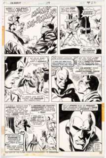 Bob Brown and Don Heck The Avengers #119 Story Page 22 Original Art (Marvel Comics, 1974).... | Heritage