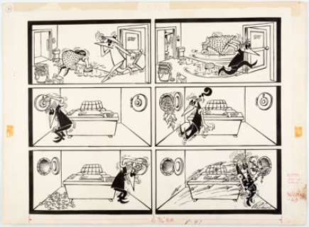 Antonio Prohias MAD Magazine #107 Complete 1-Page Story Spy vs. Spy Original Art (EC, 1970). ... | Heritage