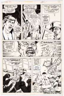 Herb Trimpe and John Severin Incredible Hulk #151 Page 9 Original Art (Marvel Comics, 1972).... | Heritage
