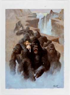 Enric (Enrique Torres-Prat) - Ape Queen Preliminary Painting Original Art (c. 1990s).... | Heritage