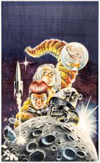 Frank Brunner - Robby the Robot Painting Original Art (c. 2010s).... | Heritage