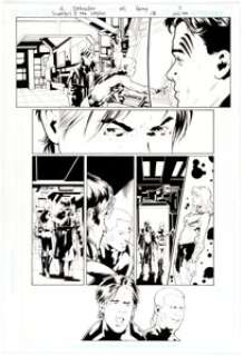 Adam DeKraker and Mick Gray Supergirl and the Legion of Super-Heroes #18 Story Page 7 Original Art (DC, 2006). -