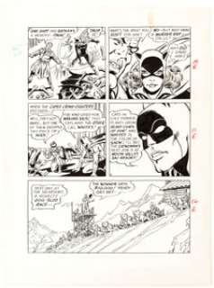 Carmine Infantino and Murphy Anderson Kellogg’s Pop-Tarts Comics: Catwoman’s Catnapping Caper! Story Pages 10-12 - | Heritage