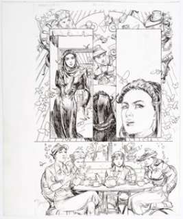 Michael Kaluta Madame Xanadu #12 Story Page 4 Original Art (DC Comics, 2009).  Beautifully rendered and detailed - | Heritage